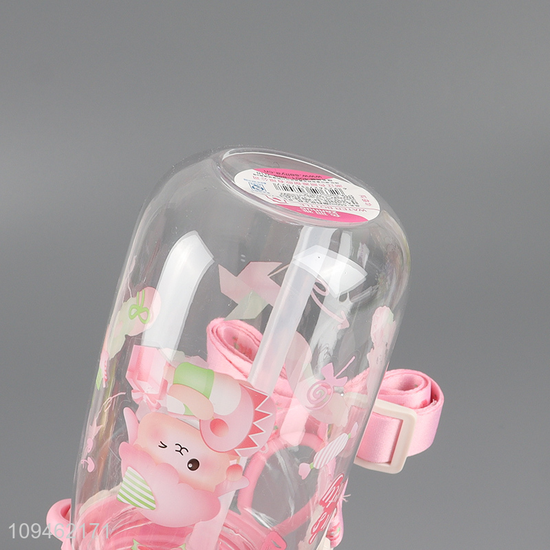 Hot products cartoon plastic water bottle for kids