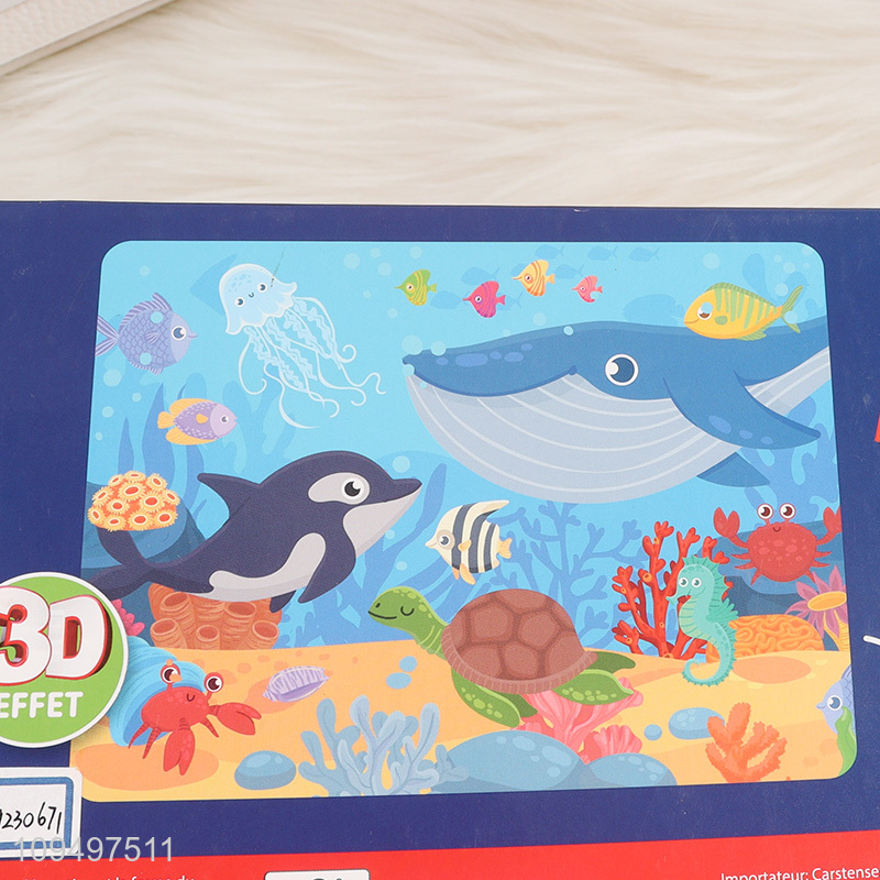 Latest products children creative 3d puzzle toys