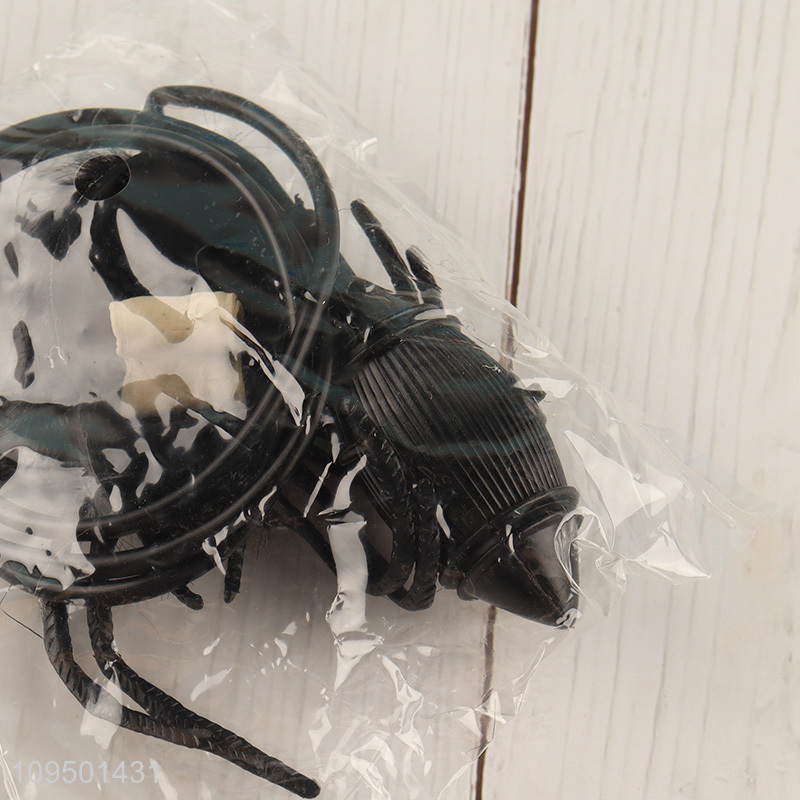 Wholesale Halloween decoration black fake spider