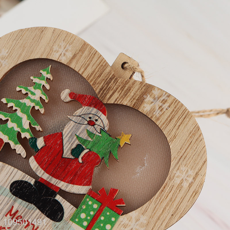 Good price santa claus ornament with lights