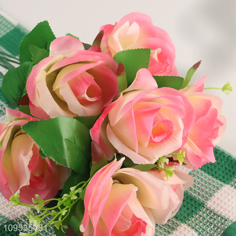 Low price 7heads simulation flower fake flower  for sale