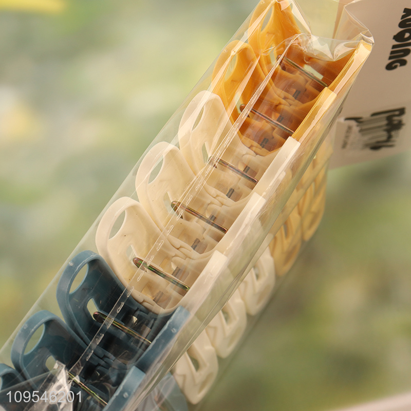 Factory supply windproof clothes pegs clothes clips set