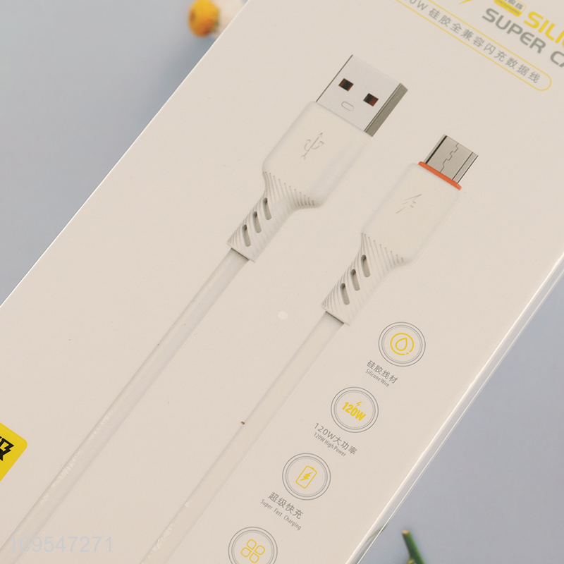 Good price 120w silicone fast charge data cable