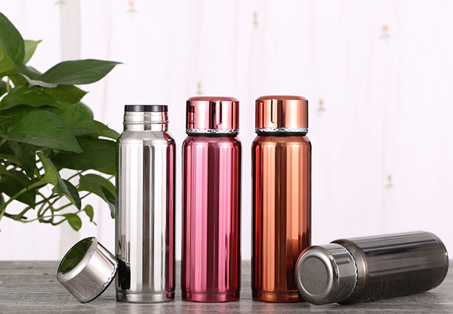 How to Clean a Vacuum Thermos flask with Stains at the Bottom